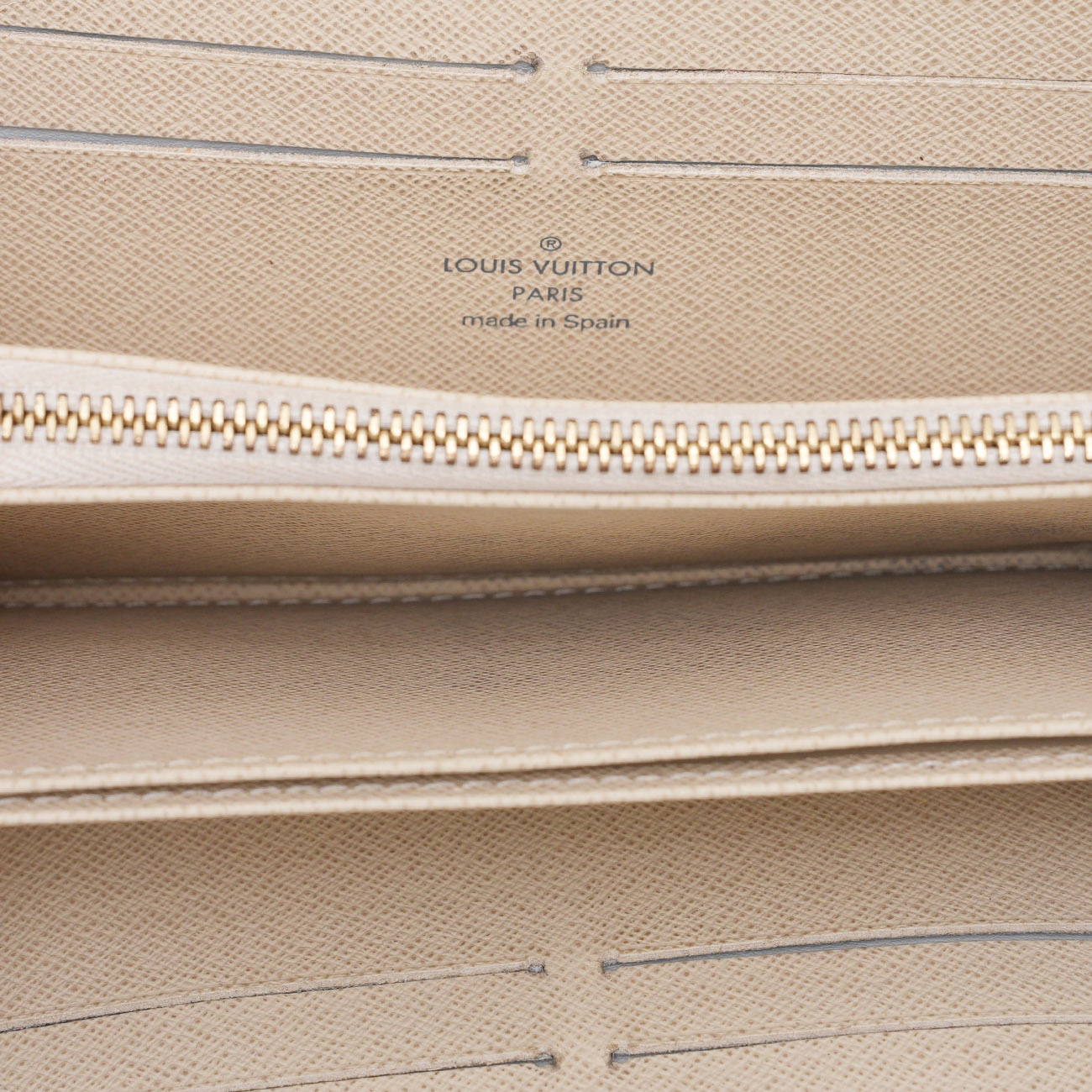 LOUIS VUITTON(USED)루이비통 N60019 다메에 아주르 지퍼 장지갑
